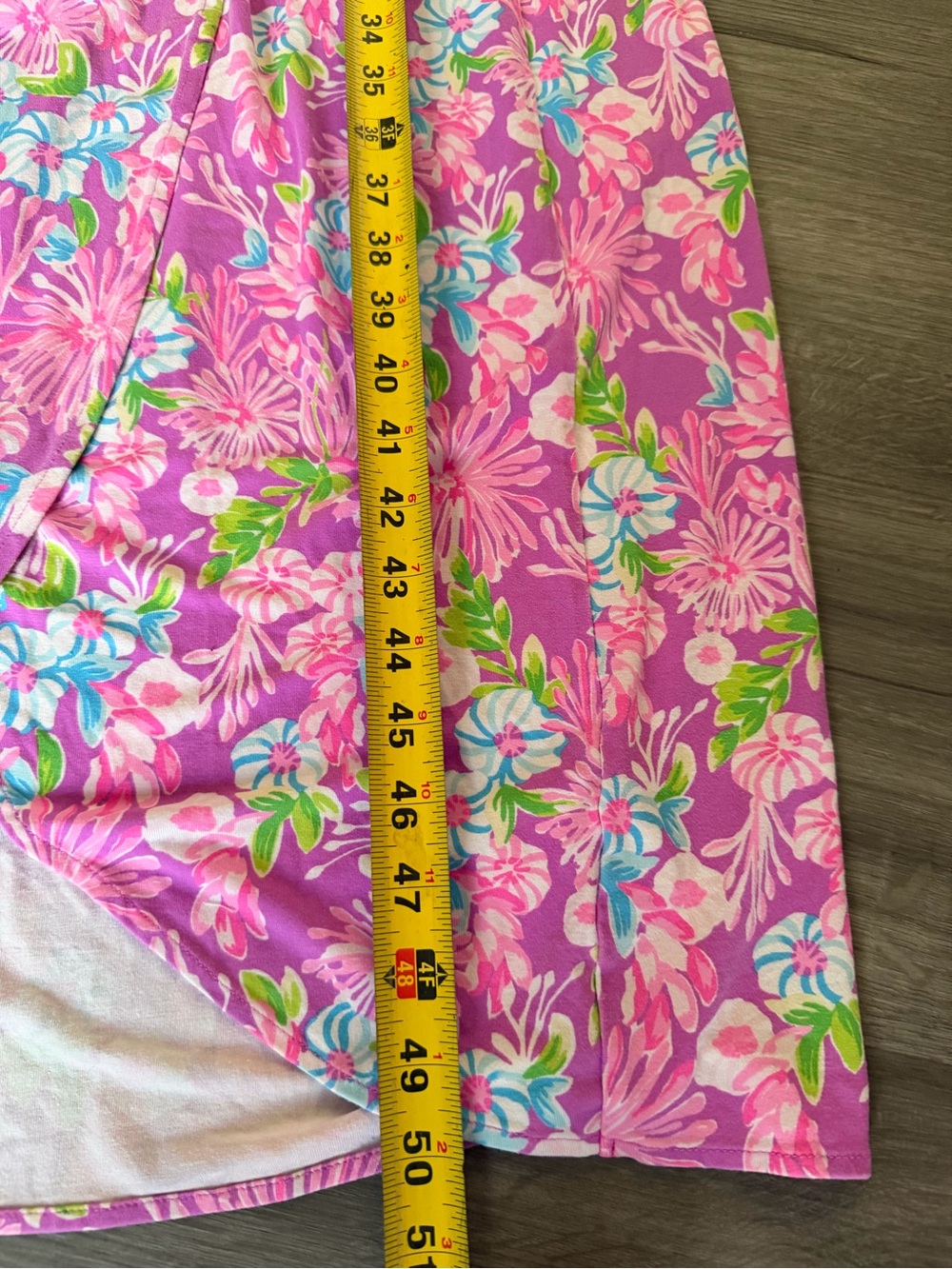 Lilly Pulitzer Pink Multi Floral Scoop Neck Dress SIZE: M - Picture 14 of 14